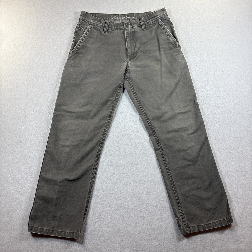 Eddie Bauer Men's Cargo Pants Gray